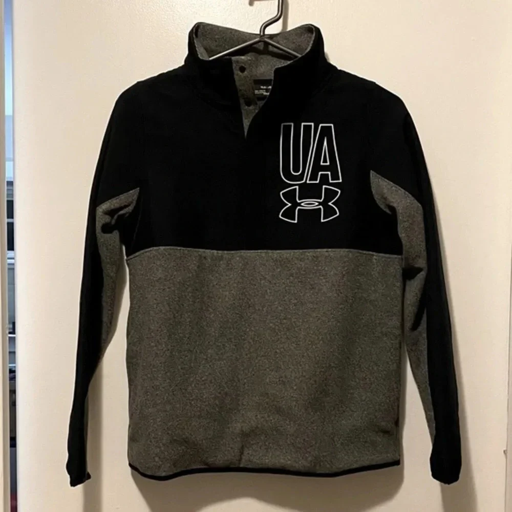 NWT Under Armour Kids Phenom Fleece 1/2 Snap Pullover YL